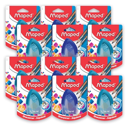 Maped Tonic 2 Hole Sharpener, PK12, 12PK 069149